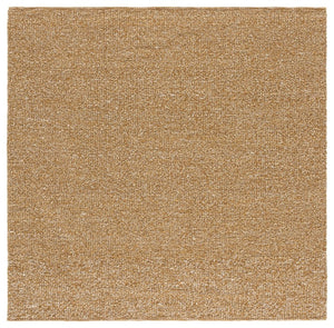 Safavieh Natura Hand Woven Wool Jute Cotton Square Rug Solid Gold Tone Modern Living Room NAT622D-6SQ
