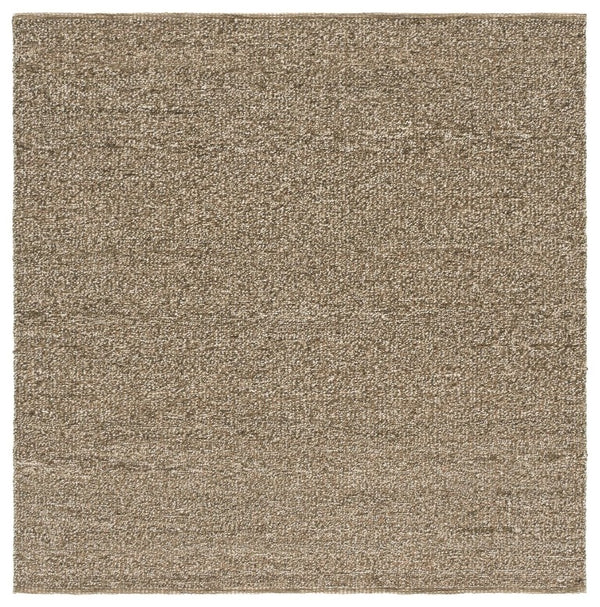 Safavieh Natura Hand Woven Wool Jute Area Rug Earthy Flatweave for Modern Living Spaces NAT622Y-6SQ