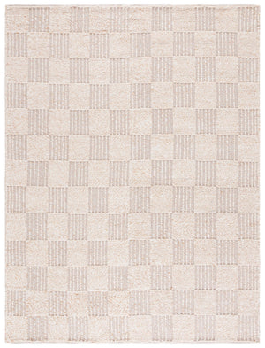 Safavieh Natura Hand-loomed Wool Rug - Elegant Modern Design In Earthy Tones For A Cozy Home Atmosphere Brown ,Ivory Wool Pile Nat701t-6sq