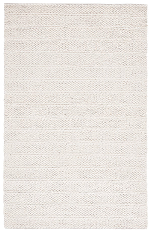 Safavieh Natura Modern Wool Runner Rug - Luxurious Hand-loomed Design For Elegant Home Spaces And Comfort Ivory Wool Pile Nat702a-5