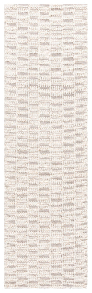 Safavieh Natura Hand-loomed Wool Area Rug - Chic Modern Design In Warm Neutrals For Any Living Space Brown ,Ivory Wool Pile Nat703t-5