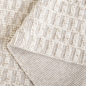 Safavieh Natura Hand-loomed Wool Area Rug - Chic Modern Design In Warm Neutrals For Any Living Space Brown ,Ivory Wool Pile Nat703t-5