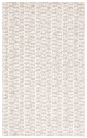 Safavieh Natura Hand-loomed Wool Area Rug - Chic Modern Design In Warm Neutrals For Any Living Space Brown ,Ivory Wool Pile Nat703t-5