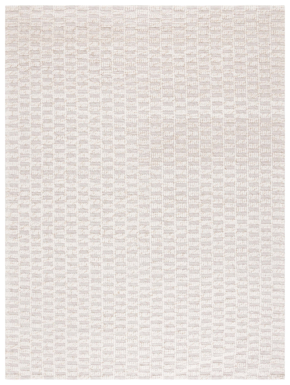 Safavieh Natura Hand-loomed Wool Area Rug - Chic Modern Design In Warm Neutrals For Any Living Space Brown ,Ivory Wool Pile Nat703t-5