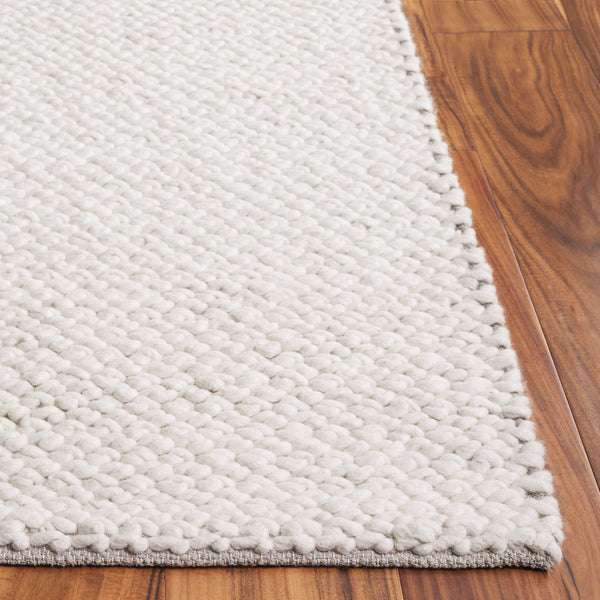Safavieh Natura Modern Ivory Area Rug - Hand-loomed Wool, Timeless Elegance For Chic Home Decor Solutions Ivory Wool Pile Nat704a-8