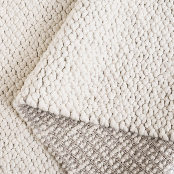 Safavieh Natura Modern Ivory Area Rug - Hand-loomed Wool, Timeless Elegance For Chic Home Decor Solutions Ivory Wool Pile Nat704a-8