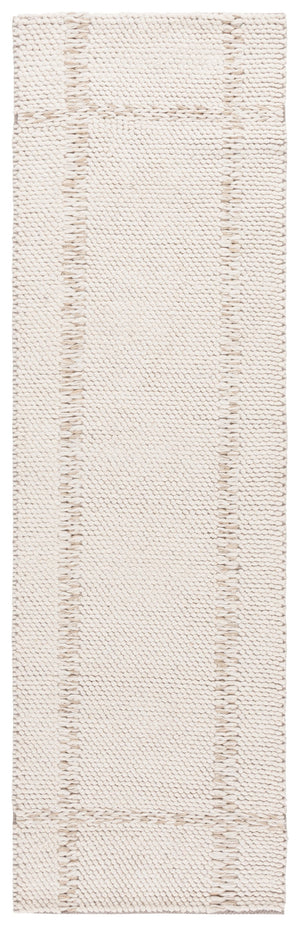 Safavieh Natura Luxurious Hand-loomed Wool Rug For Modern Elegance And Timeless Sophistication In Homes Ivory Wool Pile Nat705a-5