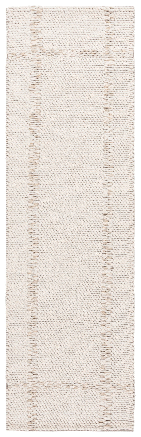 Safavieh Natura Luxurious Hand-loomed Wool Rug For Modern Elegance And Timeless Sophistication In Homes Ivory Wool Pile Nat705a-5
