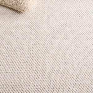 Safavieh Natura Luxurious Hand-loomed Wool Rug For Modern Elegance And Timeless Sophistication In Homes Ivory Wool Pile Nat705a-5