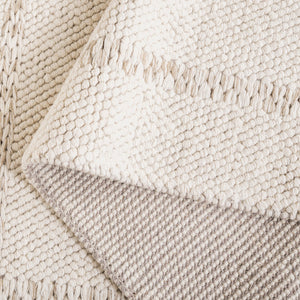Safavieh Natura Luxurious Hand-loomed Wool Rug For Modern Elegance And Timeless Sophistication In Homes Ivory Wool Pile Nat705a-5