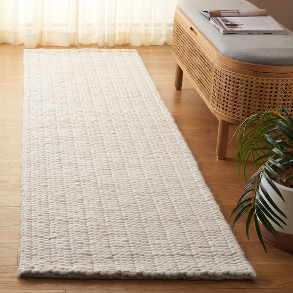 Safavieh Natura Hand-loomed Wool Runner Rug – Elevate Your Space With Luxurious Comfort And Timeless Design Ivory Wool Pile Nat706a-8