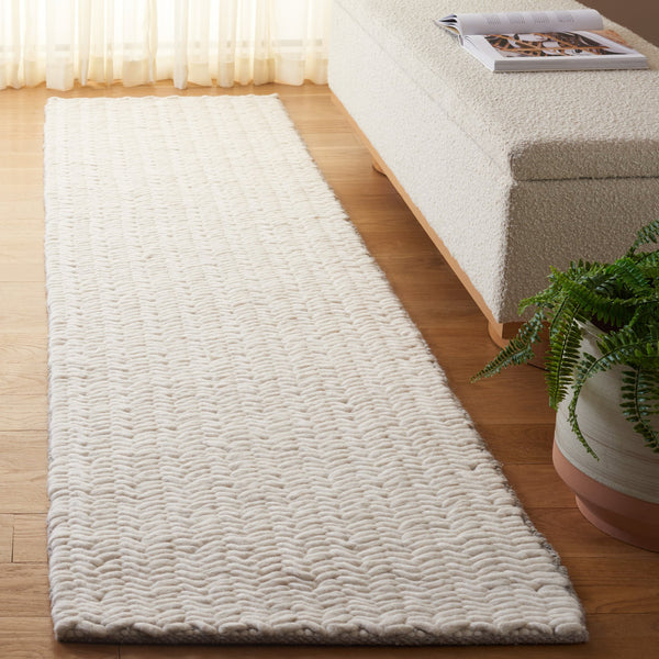 Safavieh Natura Hand-loomed Wool Area Rug - Elegant Modern Design For Timeless Home Décor And Comfort Ivory Wool Pile Nat708a-6