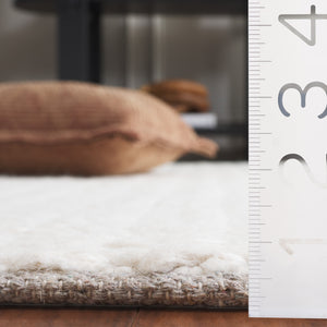 Safavieh Natura Hand-loomed Wool Area Rug - Elegant Modern Design For Timeless Home Décor And Comfort Ivory Wool Pile Nat708a-6