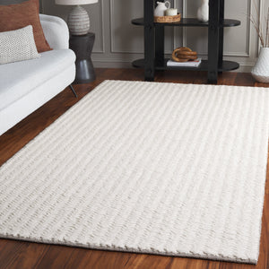 Safavieh Natura Hand-loomed Wool Area Rug - Elegant Modern Design For Timeless Home Décor And Comfort Ivory Wool Pile Nat708a-6