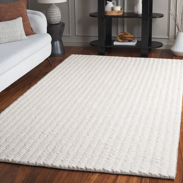 Safavieh Natura Hand-loomed Wool Area Rug - Elegant Modern Design For Timeless Home Décor And Comfort Ivory Wool Pile Nat708a-6