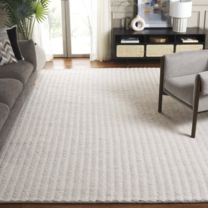 Safavieh Natura Hand-loomed Wool Area Rug - Elegant Modern Design For Timeless Home Décor And Comfort Ivory Wool Pile Nat708a-6