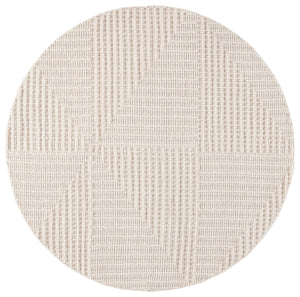 Safavieh Natura Luxurious Hand-loomed Wool Area Rug - Modern Geometric Design For Elegant Home Décor Ivory Wool Pile Nat709a-28