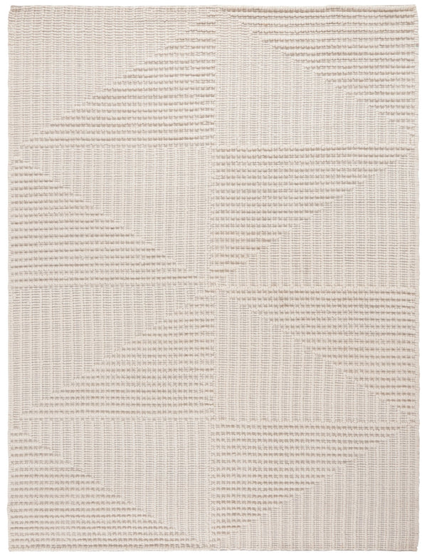 Safavieh Natura Luxurious Hand-loomed Wool Area Rug - Modern Geometric Design For Elegant Home Décor Ivory Wool Pile Nat709a-28