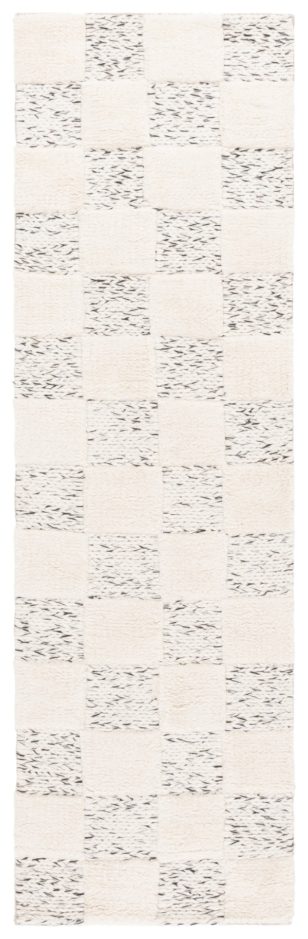 Safavieh Natura Hand-loomed Wool Area Rug - Modern Ivory And Black Design For Timeless Home Elegance Ivory ,Black Wool Pile Nat710a-6r