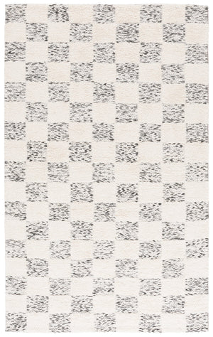 Safavieh Natura Hand-loomed Wool Area Rug - Modern Ivory And Black Design For Timeless Home Elegance Ivory ,Black Wool Pile Nat710a-6r