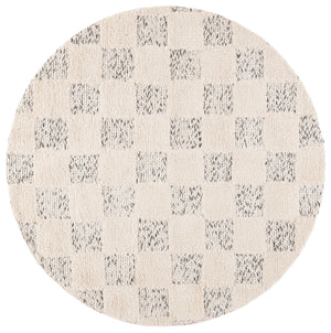 Safavieh Natura Hand-loomed Wool Area Rug - Modern Ivory And Black Design For Timeless Home Elegance Ivory ,Black Wool Pile Nat710a-6r