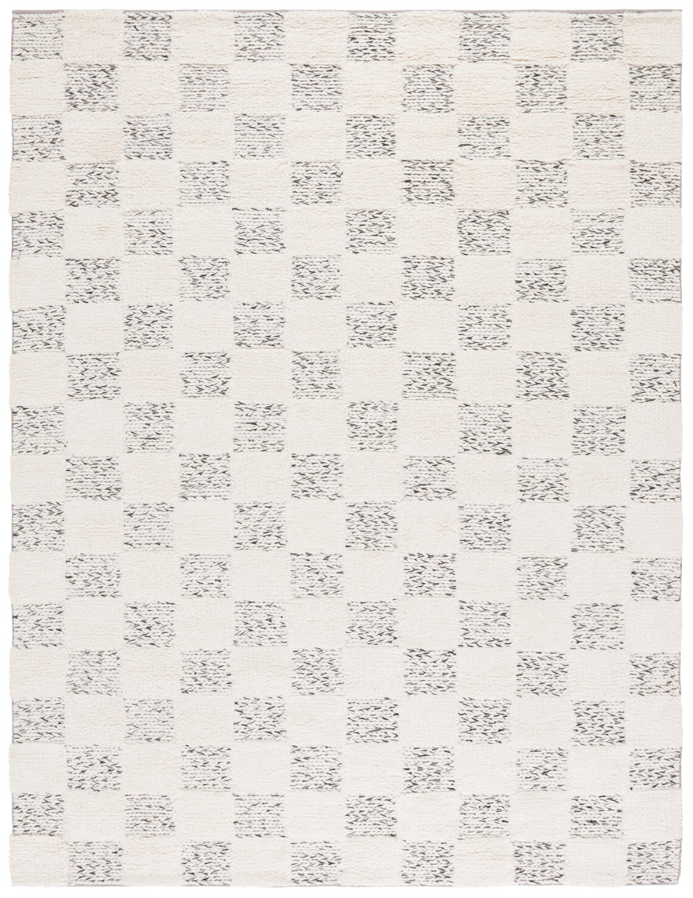 Safavieh Natura Hand-loomed Wool Area Rug - Modern Ivory And Black Design For Timeless Home Elegance Ivory ,Black Wool Pile Nat710a-6r