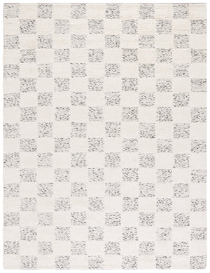 Safavieh Natura Hand-loomed Wool Area Rug - Modern Ivory And Black Design For Timeless Home Elegance Ivory ,Black Wool Pile Nat710a-6r