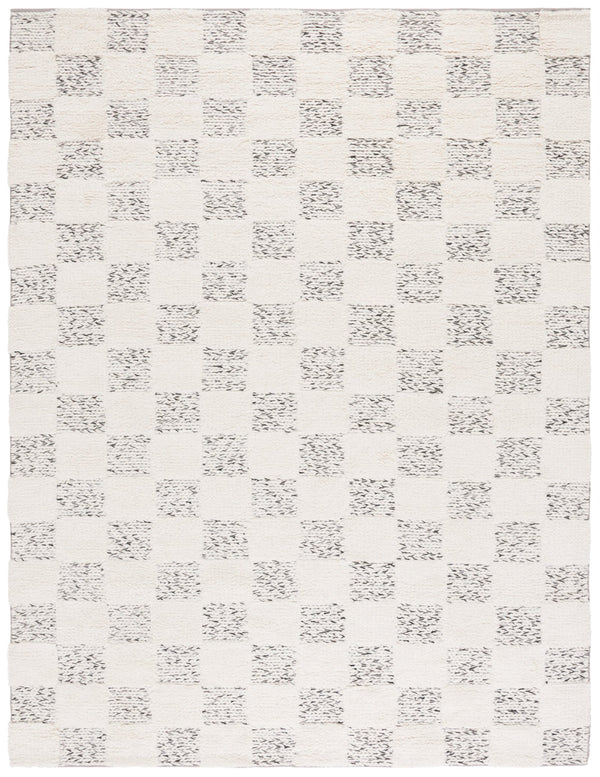 Safavieh Natura Hand-loomed Wool Area Rug - Modern Ivory And Black Design For Timeless Home Elegance Ivory ,Black Wool Pile Nat710a-6r