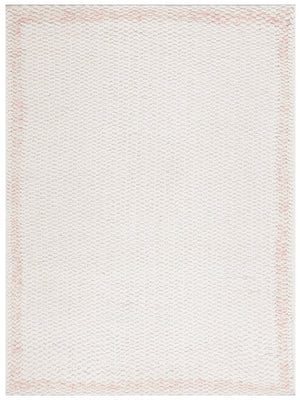 Safavieh Natura 713 Hand Loomed Modern Rug X23 Ivory / Pink NAT713U-8