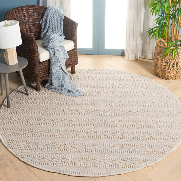 Safavieh Natura Hand-loomed Area Rug - Timeless Elegance In Soft Wool & Cotton Blend For Modern Homes Ivory 90% Wool,10% Cotton Nat714a-10