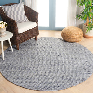 Safavieh Natura 715 Hand Loomed Modern Rug X23 Grey / Black NAT715F-8
