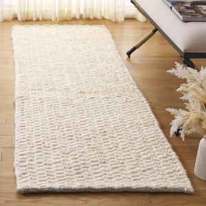 Safavieh Natura Hand Loomed Wool Shag Runner Rug Plush Flokati Texture for Hallways NAT717B-28
