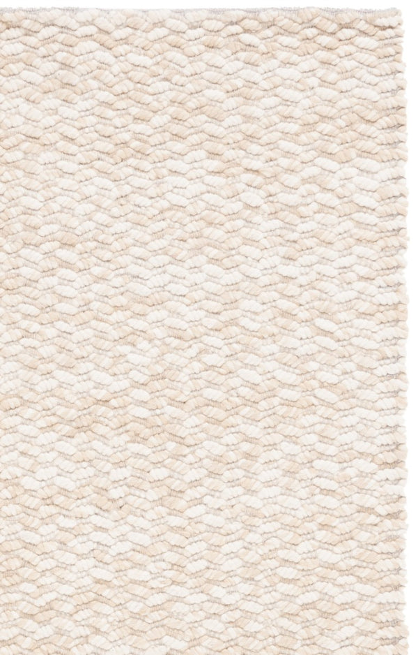 Safavieh Natura Hand-Loomed Wool Shag Rug Plush Flokati Style Neutral Ivory Beige Living Room NAT717B-5
