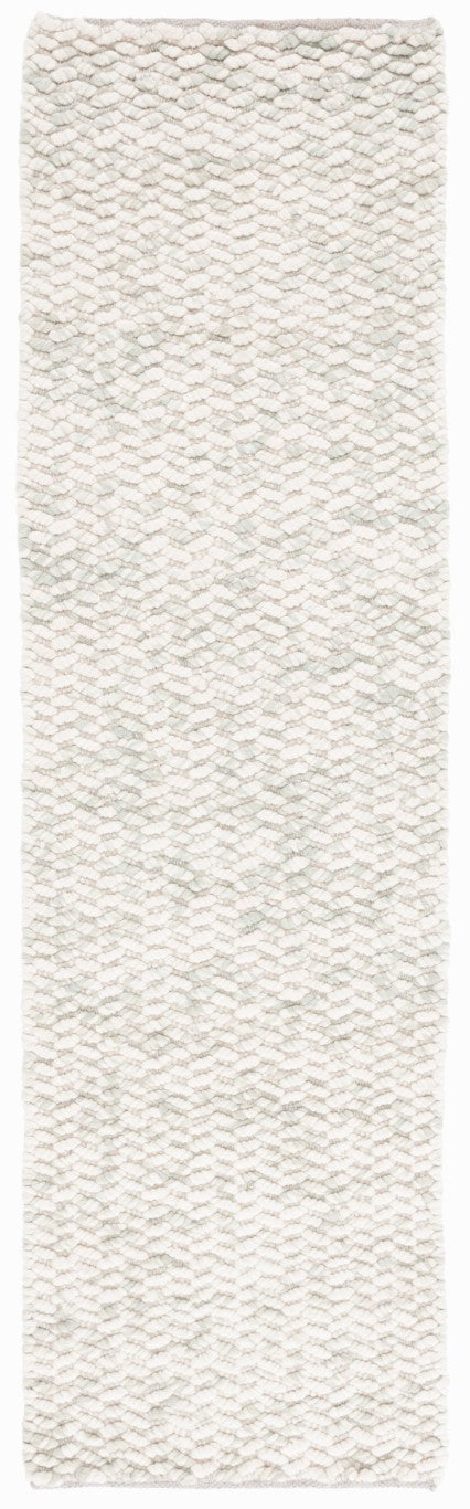 Safavieh Natura Hand Loomed Wool Shag Runner Rug Earthy Flokati Texture for Hallways NAT717Y-28