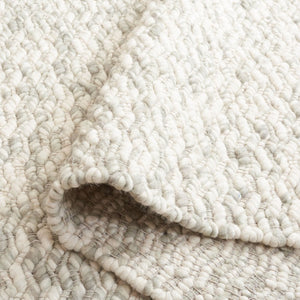 Safavieh Natura Hand-Loomed Wool Shag Rug Flokati Style Green Ivory Living Room Accent NAT717Y-6