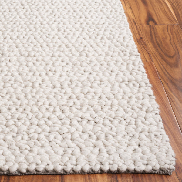 Safavieh Natura Modern Wool Runner Rug - Luxurious Hand-loomed Design For Elegant Home And Office Spaces Ivory Wool Pile Nat718a-6sq