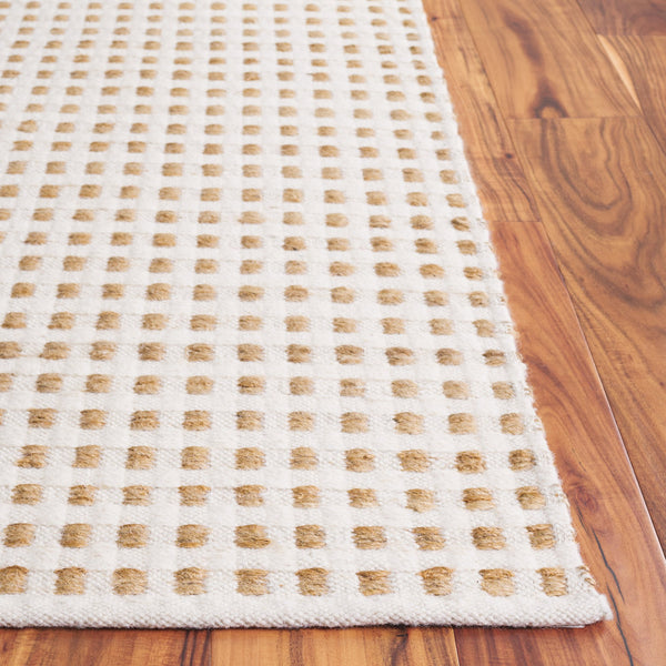 Safavieh Natura Hand Woven Area Rug - Plush Wool & Jute Blend In Soft Natural Hues For Timeless Elegance Natural ,Ivory 50% Wool,50% Jute Nat725a-6