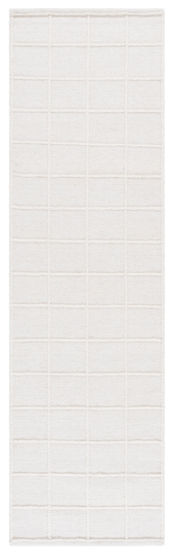Safavieh Natura Hand Woven Runner Rug - Elegant Wool & Cotton Blend With Minimalist Design For Modern Spaces Ivory 85% Wool,15% Cotton Nat785a-28