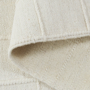 Safavieh Natura Hand Woven Runner Rug - Elegant Wool & Cotton Blend With Minimalist Design For Modern Spaces Ivory 85% Wool,15% Cotton Nat785a-5