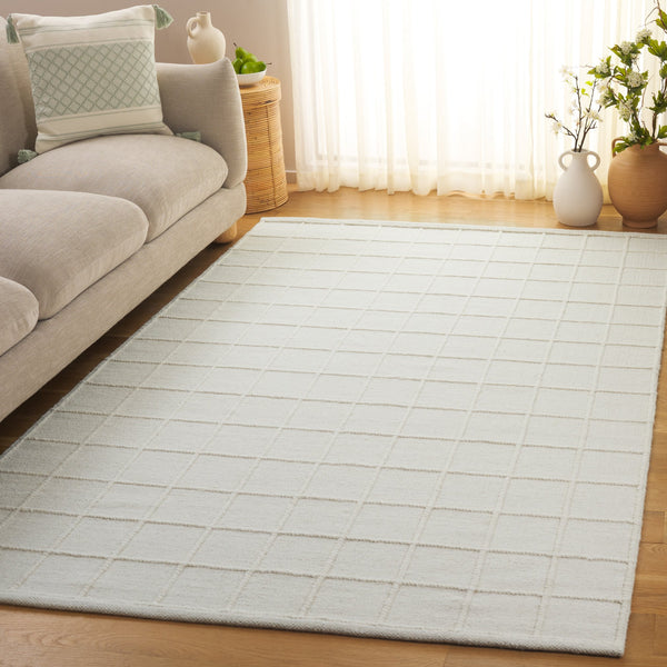 Safavieh Natura Hand Woven Runner Rug - Elegant Wool & Cotton Blend With Minimalist Design For Modern Spaces Ivory 85% Wool,15% Cotton Nat785a-5