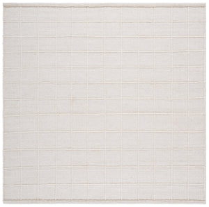 Safavieh Natura Hand Woven Runner Rug - Elegant Wool & Cotton Blend With Minimalist Design For Modern Spaces Ivory 85% Wool,15% Cotton Nat785a-6sq