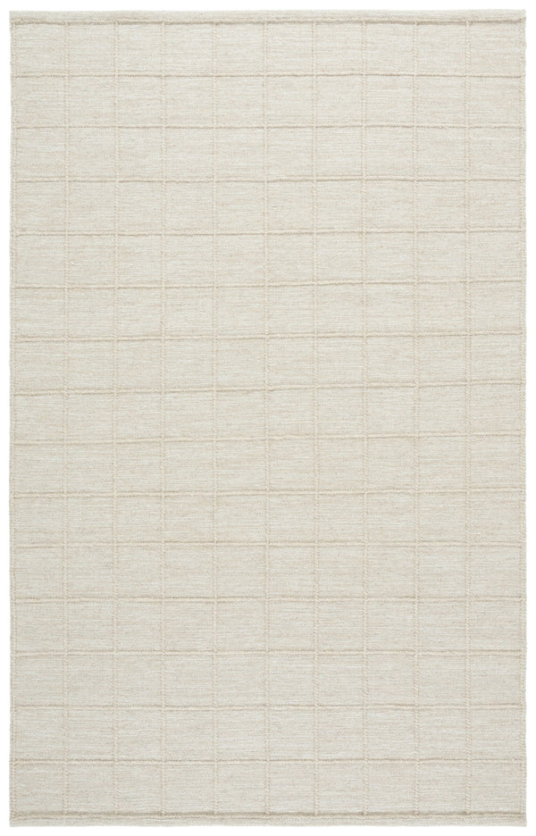 Safavieh Natura Hand‑Woven Beige Area Rug 85% Wool 15% Cotton — Low Pile, Subtle Grid Pattern, Modern Anchor 9'-0" x 12'-0" NAT785B-9