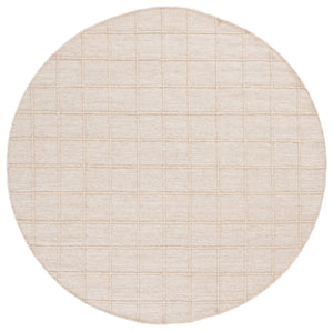 Safavieh Natura Hand‑Woven Beige Area Rug 85% Wool 15% Cotton — Low Pile, Subtle Grid Pattern, Modern Anchor 9'-0" x 12'-0" NAT785B-9