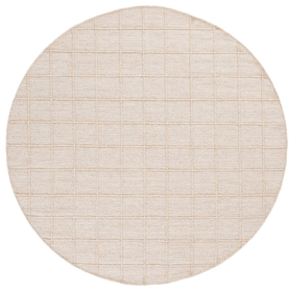 Safavieh Natura Hand‑Woven Beige Area Rug 85% Wool 15% Cotton — Low Pile, Subtle Grid Pattern, Modern Anchor 9'-0" x 12'-0" NAT785B-9