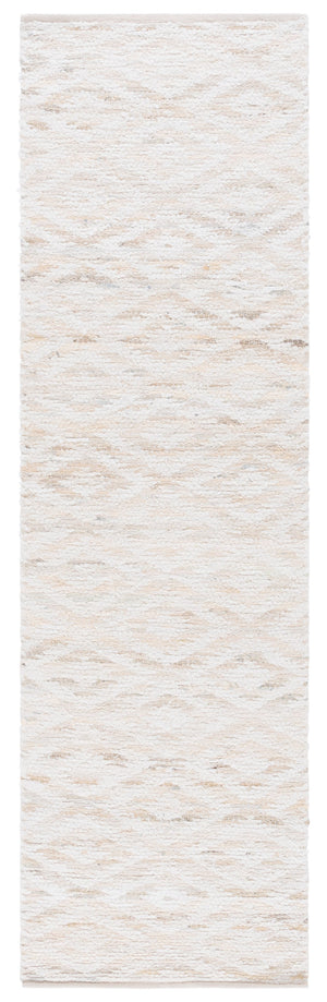 Safavieh Natura Hand Woven Runner Rug - Modern Style With Contemporary Design For Elegant Home Décor Beige ,Ivory 60% Denim,25% Salvage,15% Cotton Nat786b-28