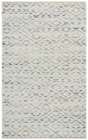 Safavieh Natura Hand Woven Runner Rug - Modern Style With Contemporary Design For Elegant Home Décor Blue ,Ivory 60% Denim,25% Salvage,15% Cotton Nat786m-5