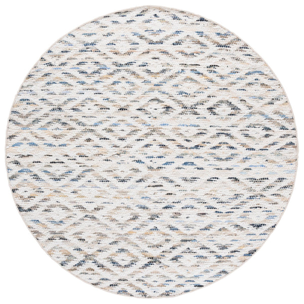 Safavieh Natura Hand Woven Runner Rug - Modern Style With Contemporary Design For Elegant Home Décor Blue ,Ivory 60% Denim,25% Salvage,15% Cotton Nat786m-6r