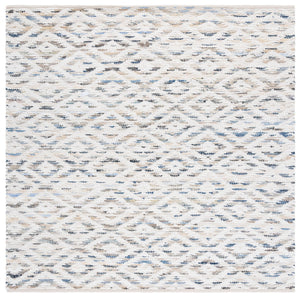 Safavieh Natura Hand Woven Runner Rug - Modern Style With Contemporary Design For Elegant Home Décor Blue ,Ivory 60% Denim,25% Salvage,15% Cotton Nat786m-6sq