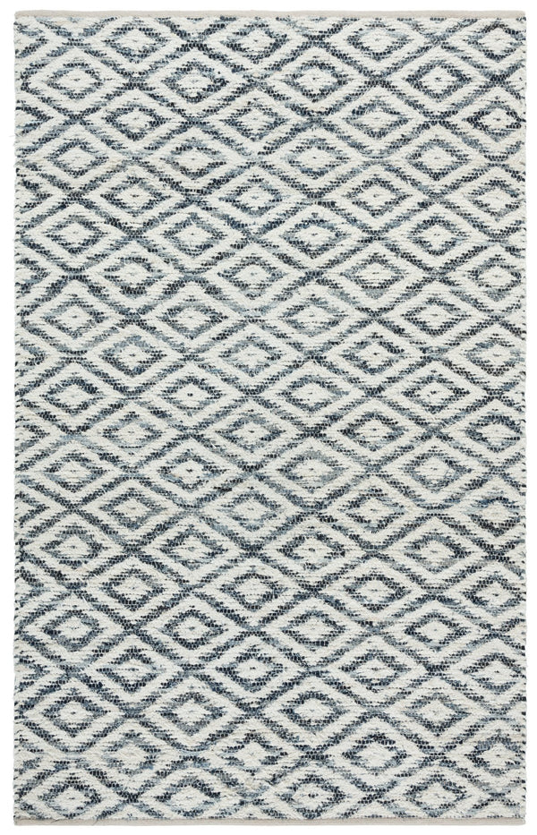 Safavieh Natura Hand Woven Runner Rug - Modern Style With Contemporary Design For Elegant Home Décor Navy ,Ivory 60% Denim,25% Salvage,15% Cotton Nat786n-5