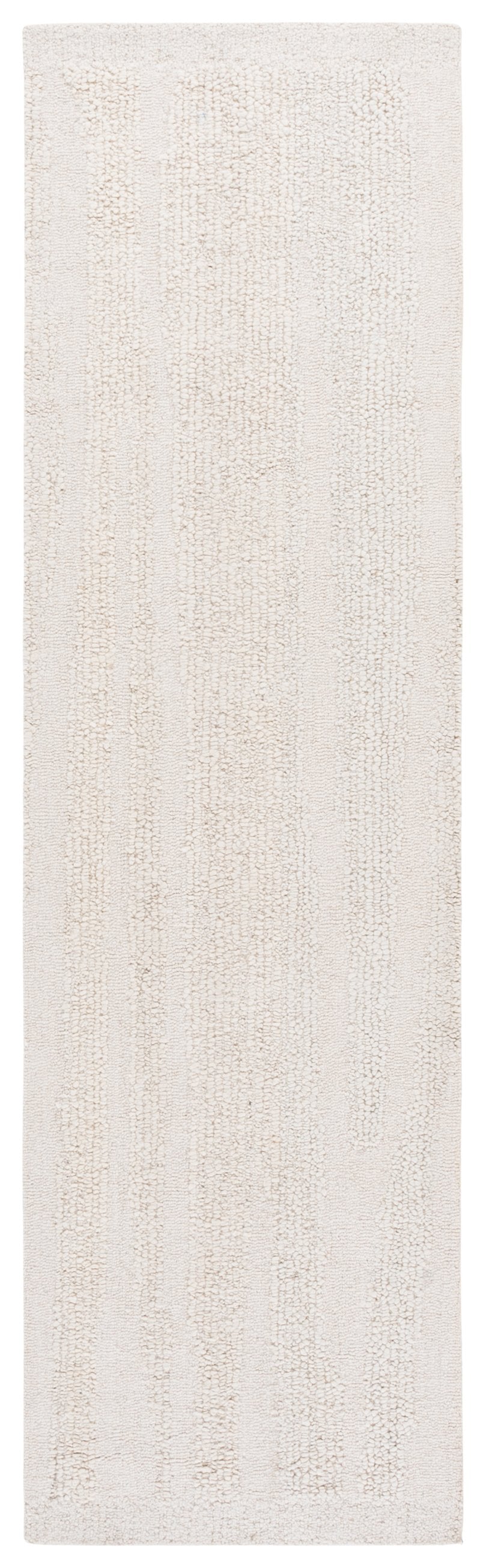 Safavieh Natura Hand-tufted Runner Rug - Luxurious Wool, Modern Design, Artisan Craftsmanship For Elegant Spaces Ivory ,Beige Wool Pile Nat803a-6sq